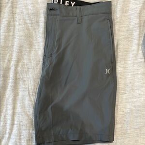 Hurley Gray Hybrid Shorts Lightweight Performance Design